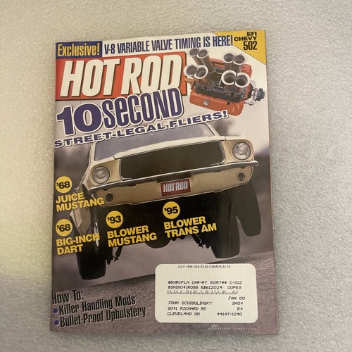Hot rod magazine june - june, 1989