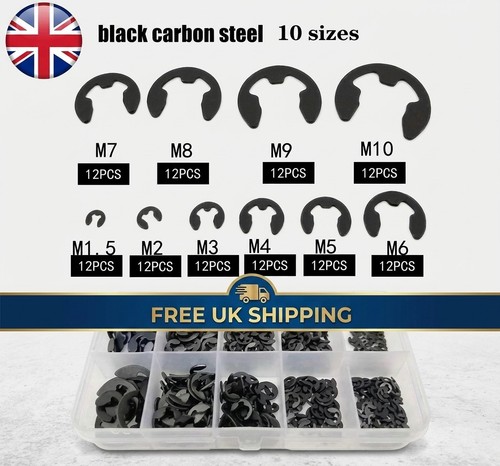 120pcs clip circlip - 120pcs,
