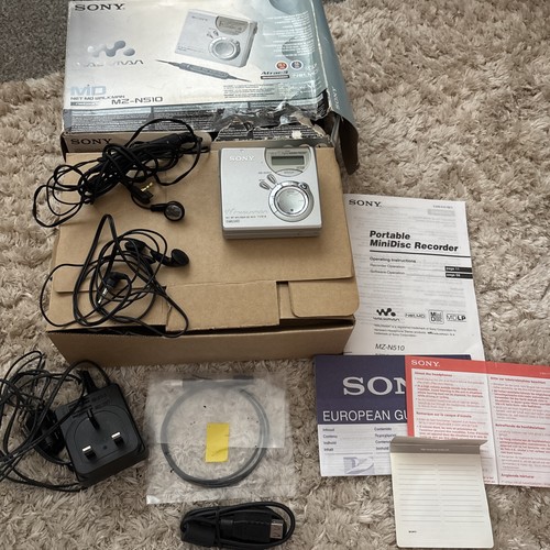 Sony minidisc player recorder - minidisc, player/recorder