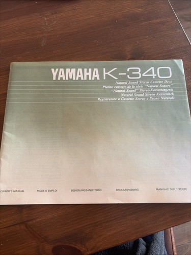 Yamaha 340 stereo cassette - yamaha,