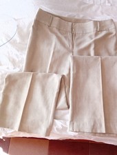 Ladies Stone Coloured Wide Leg