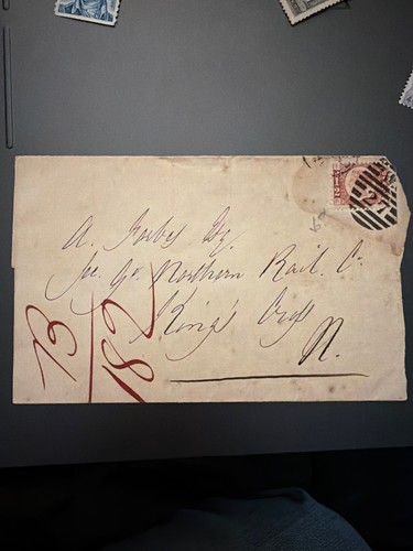 1871 victorian postal - victorian, cover