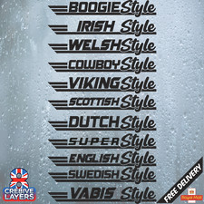 Style Side Window Sticker |