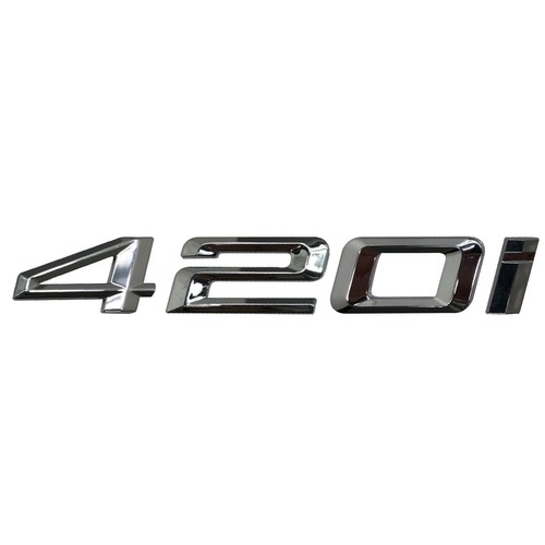 Silver chrome 420i car - 420i,