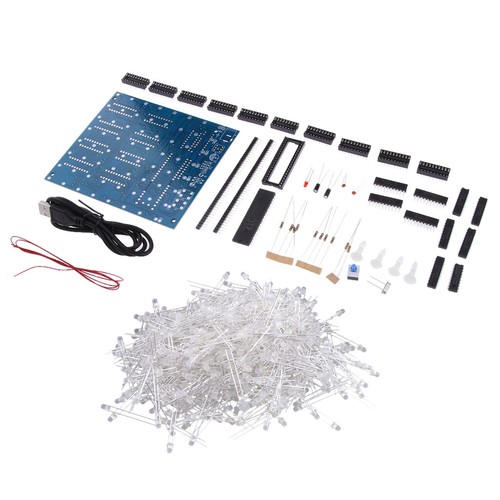 3d8 8x8x8 led - 8x8x8, kit
