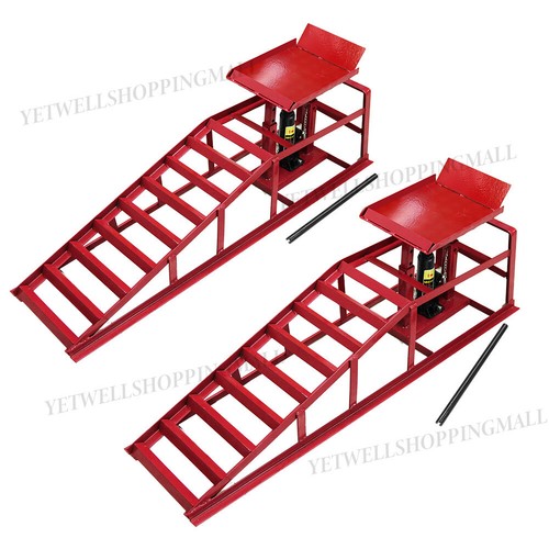 Hydraulic car ramps heavy - ramps, 2x