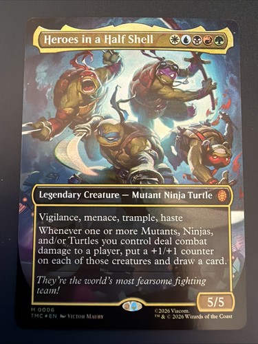 Mtg heroes - -, (borderless