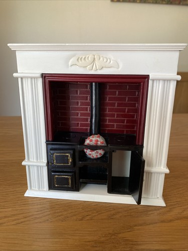 Dolls house kitchen range - house,