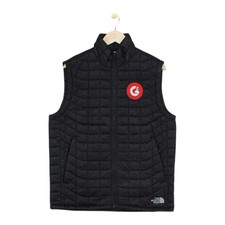 North Face Thermoball Eco Quilted Vest Jacket Mens Size M Black Lightweight