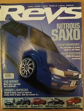 REVS MAGAZINE ISSUE 48 JULY 2000 FREE POSTAGE GTI-R, 306, CORSA, 205 TURBO