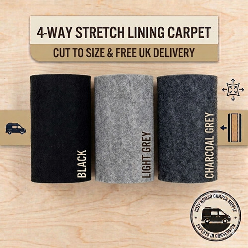 Way stretch campervan lining - 4-way,