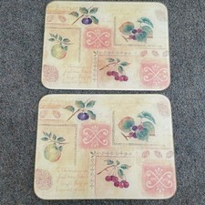 M&S Wild Fruits Glass Worktop saver/chopping boards