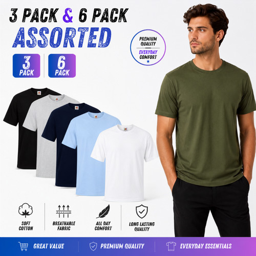 Pack mens shirt 100 - 6,
