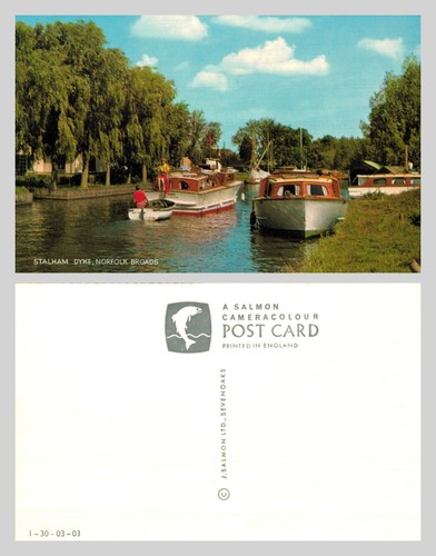 Vintage postcard stalham - vintage,