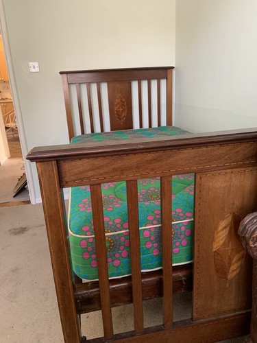 Vintage 3ft6 mahogany - 3ft6”mahogany, bed