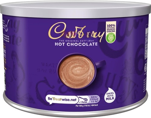 Cadbury hot chocolate milkchoc - hot,