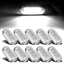 10pcs Marine Boat LED Oblong