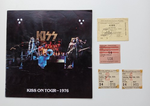 Kiss 1976 tour program - program, with