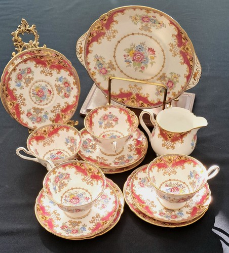 Vintage shelley sheraton tea - vintage,