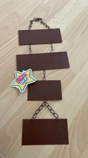 Metal Room Plaque Home Sign