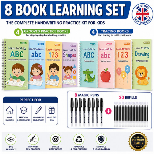 Book handwriting practice - book,