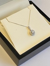 9ct Gold Diamond Necklace