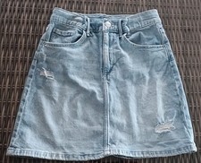 H&M Kids Blue Denim Skirt Zip
