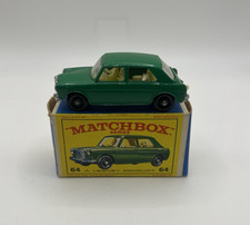 Vintage Matchbox Series 64 M.G 1100 Green In Original Box