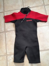 Child's shortie wetsuit - age 8 - Two Bare Feet - only worn a couple of times