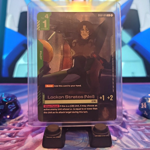 Gundam card game lockon - card,