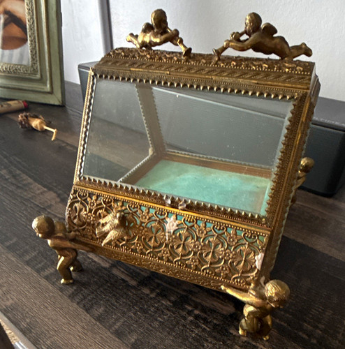 Ornate vintage glass - vintage,