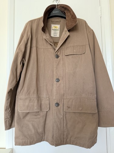 Camel field jacket - camel, leather