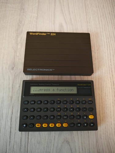 Selectronics wordfinder 224 - selectronics,