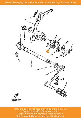 Yamaha screw 90149 - screw,, oem
