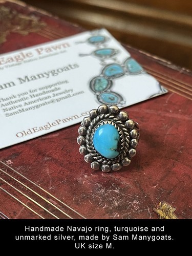 Handmade navajo ring - handmade,