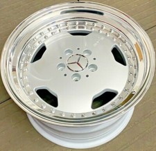 17” x 10” AMG Aero 3 Monoblock 5x112 Mercedes Alloy Wheel W126 W124 R129 R107