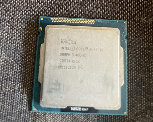 Intel core 3570k 40ghz - i5-3570k, 3.40ghz