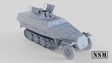 WWII German Sd.kfz 251/23 D with Crew Various Scales Historical Wargaming