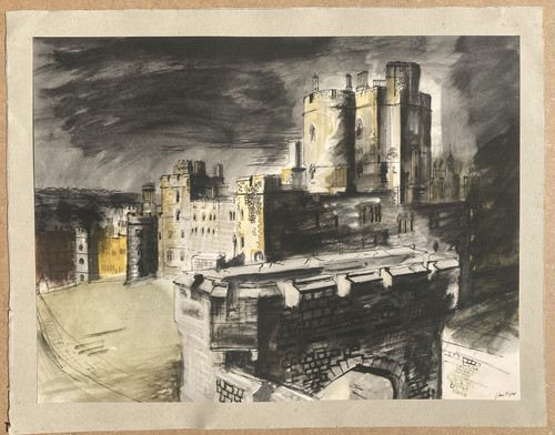 Vintage john piper lithoprint - piper,