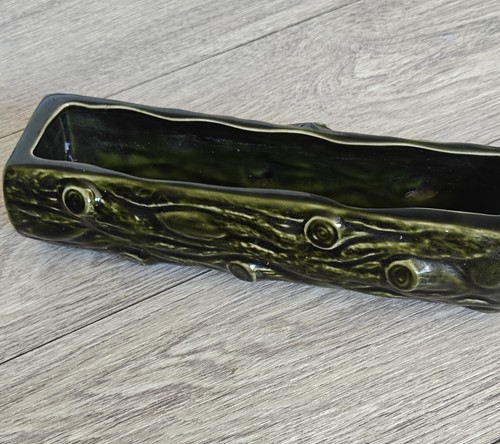 Dartmouth pottery log vase - dartmouth,