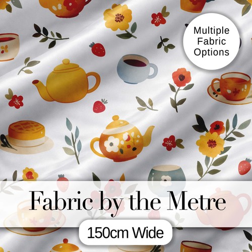 Cute floral tea set teapot - floral,