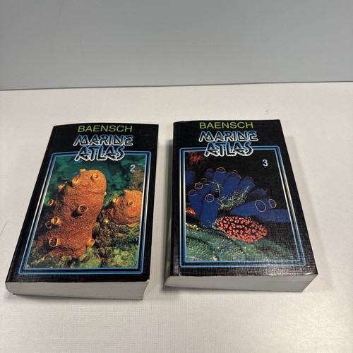 Baensch marine atlas - marine, volumes