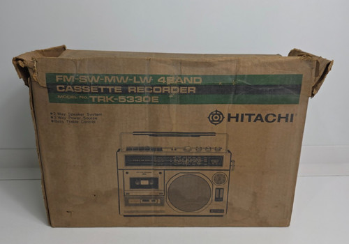 Vintage 1989s hitachi - vintage, cassette