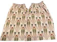 Embroidered Floral Curtains