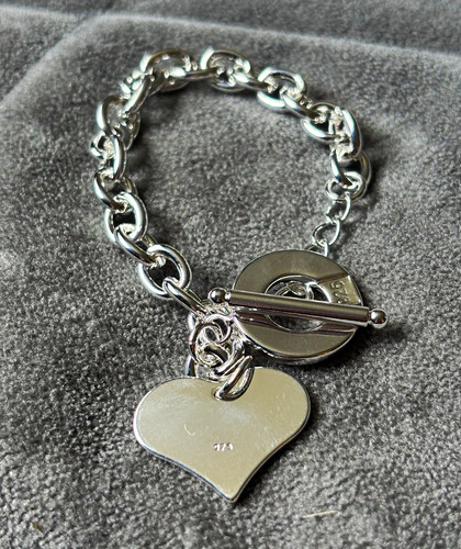 925 silver chunky heart - 925, t