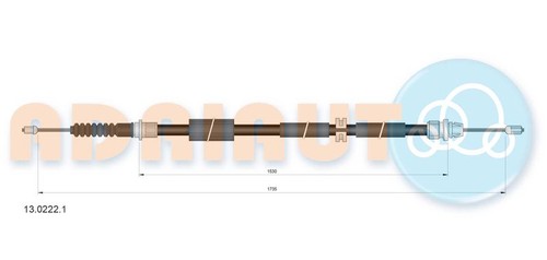 Parking brake cables adriauto - parking,