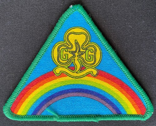 Rainbow girl guide - girl, promise