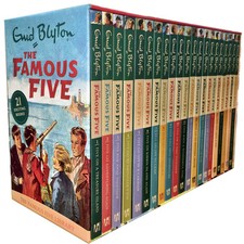 Famous Five 21 Series Books Box Set pack collection By Enid Blyton