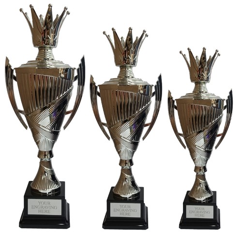 Personalised silver crown - silver,