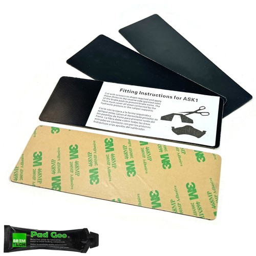 Self adhesive brake pad anti - adhesive,